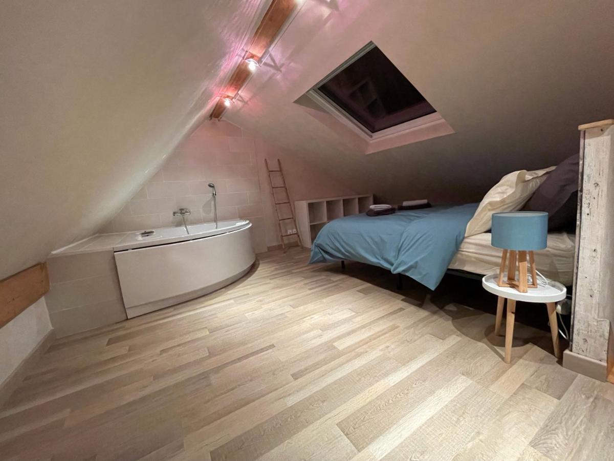 Le Nid D'Amour 2Pers / Wifi / Sauna Houssen Exteriör bild